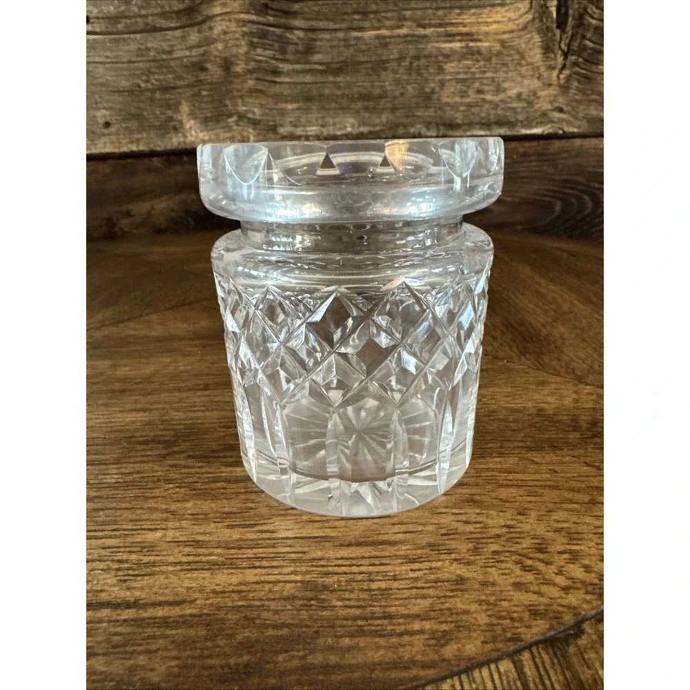 WATERFORD CRYSTAL IRELAND Lismore Pattern BISCUITCANDY COOKIE‎ BARREL JAR